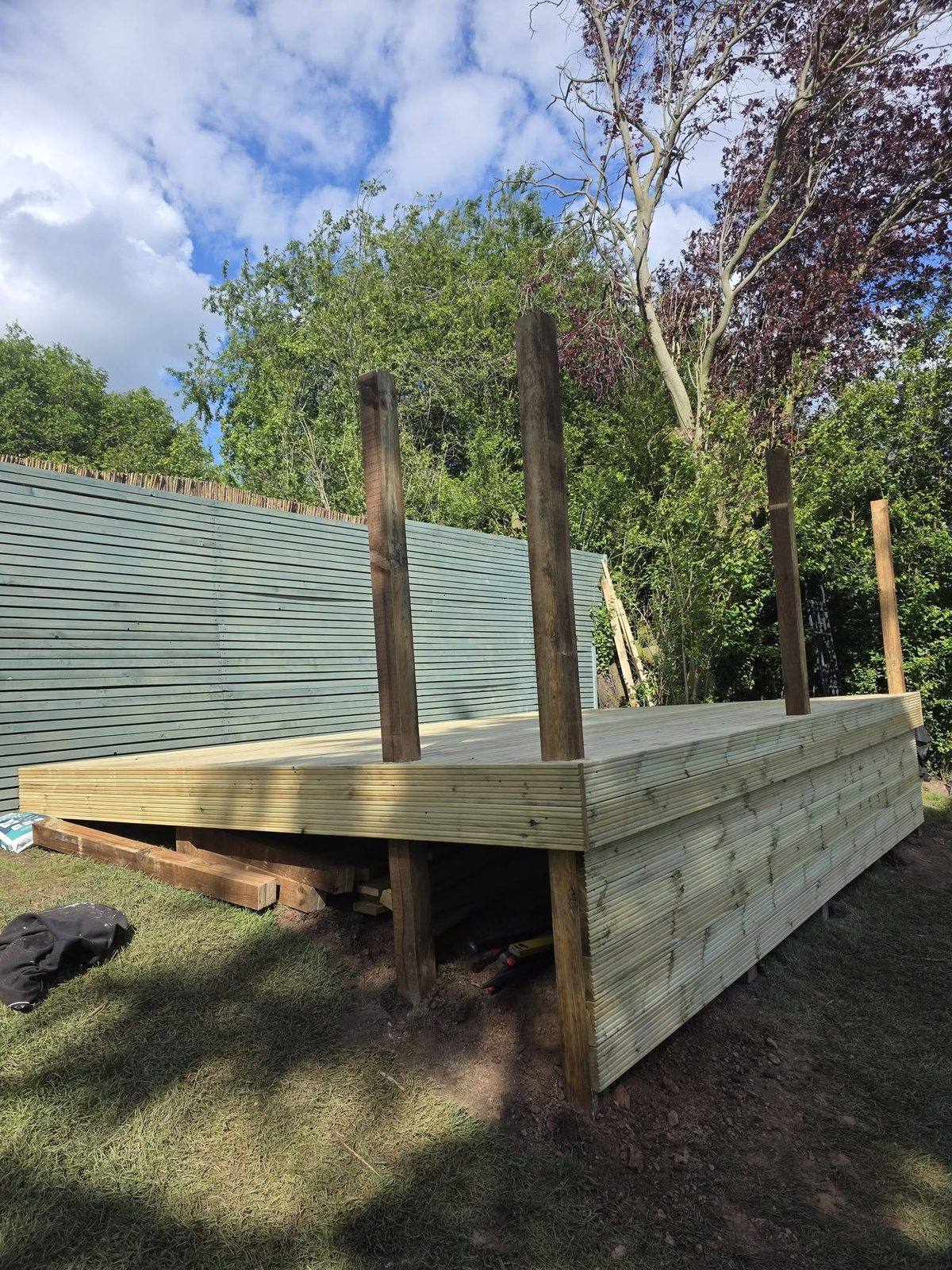 General property maintenance work in progress